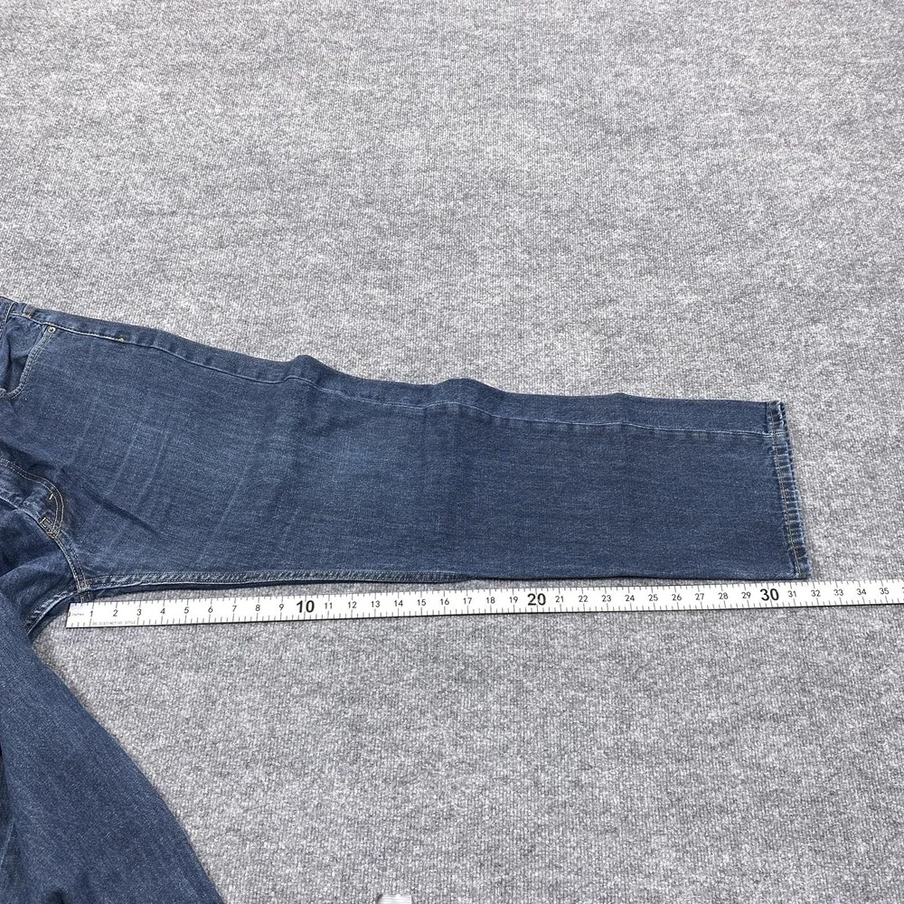 Levis 505 Jeans Mens 40x32 Blue Regular Fit Straight Leg Denim Medium Wash